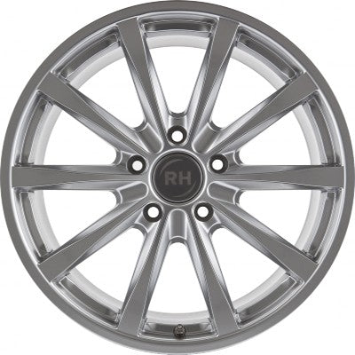 RH Alurad GT sterlingsilber lackiert Alufelge 11x19 Zoll ET65 LK 5x130 ML71.5 – Bild 2