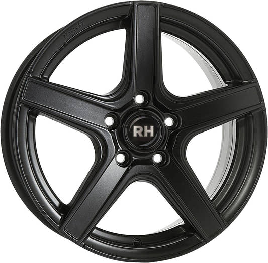 RH Alurad AR4 racing schwarz lackiert Alufelge 6.5x15 Zoll ET45 LK 5x112 ML72.6