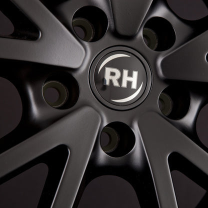 RH Alurad DE Sports Racing Schwarz Alufelge 7x16 Zoll ET45 LK 5x114.3 ML72.6 – Bild 3
