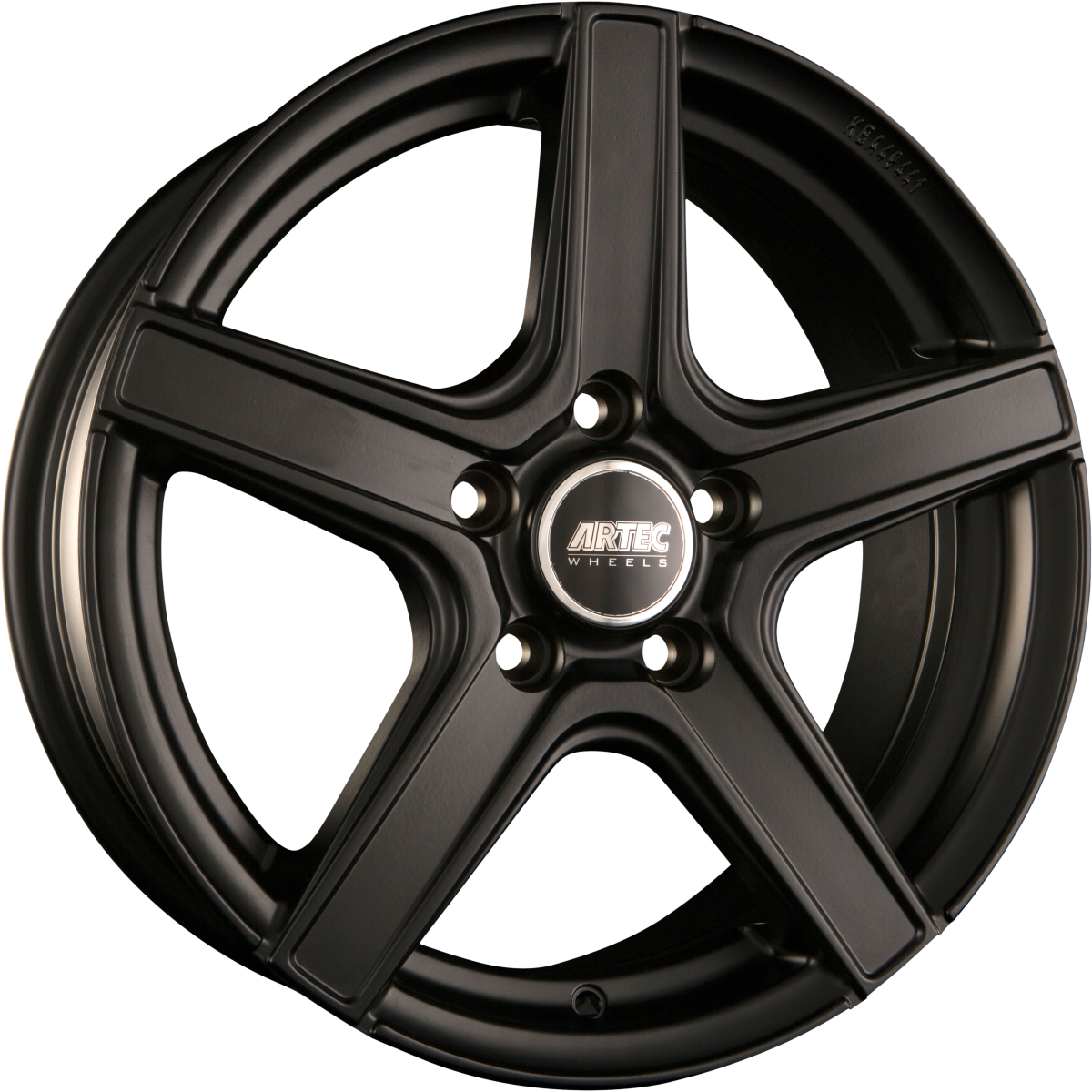 RH Alurad AR4 Racing Schwarz Alufelge 6.5x16 Zoll ET35 LK 5x114.3 ML72.6 – Bild 2