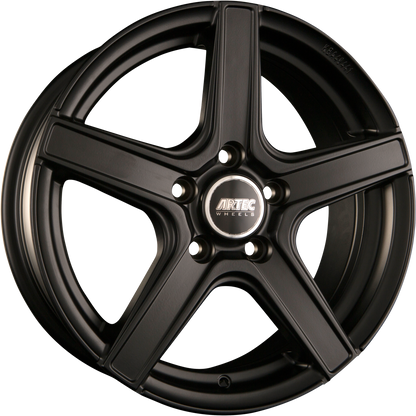 RH Alurad AR4 Racing Schwarz Alufelge 6.5x16 Zoll ET35 LK 5x114.3 ML72.6 – Bild 2