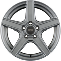 RH Alurad AR4 Sport Silber Alufelge 7.5x17 Zoll ET35 LK 5x105 ML64.1