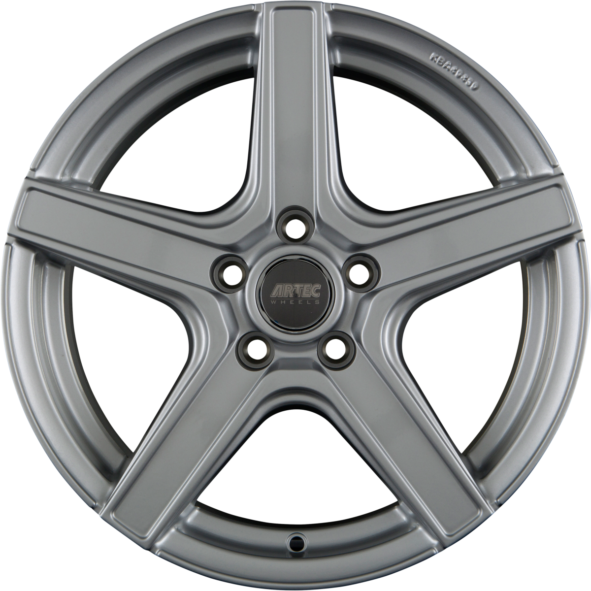 RH Alurad AR4 Sport Silber Alufelge 7.5x17 Zoll ET35 LK 5x105 ML64.1