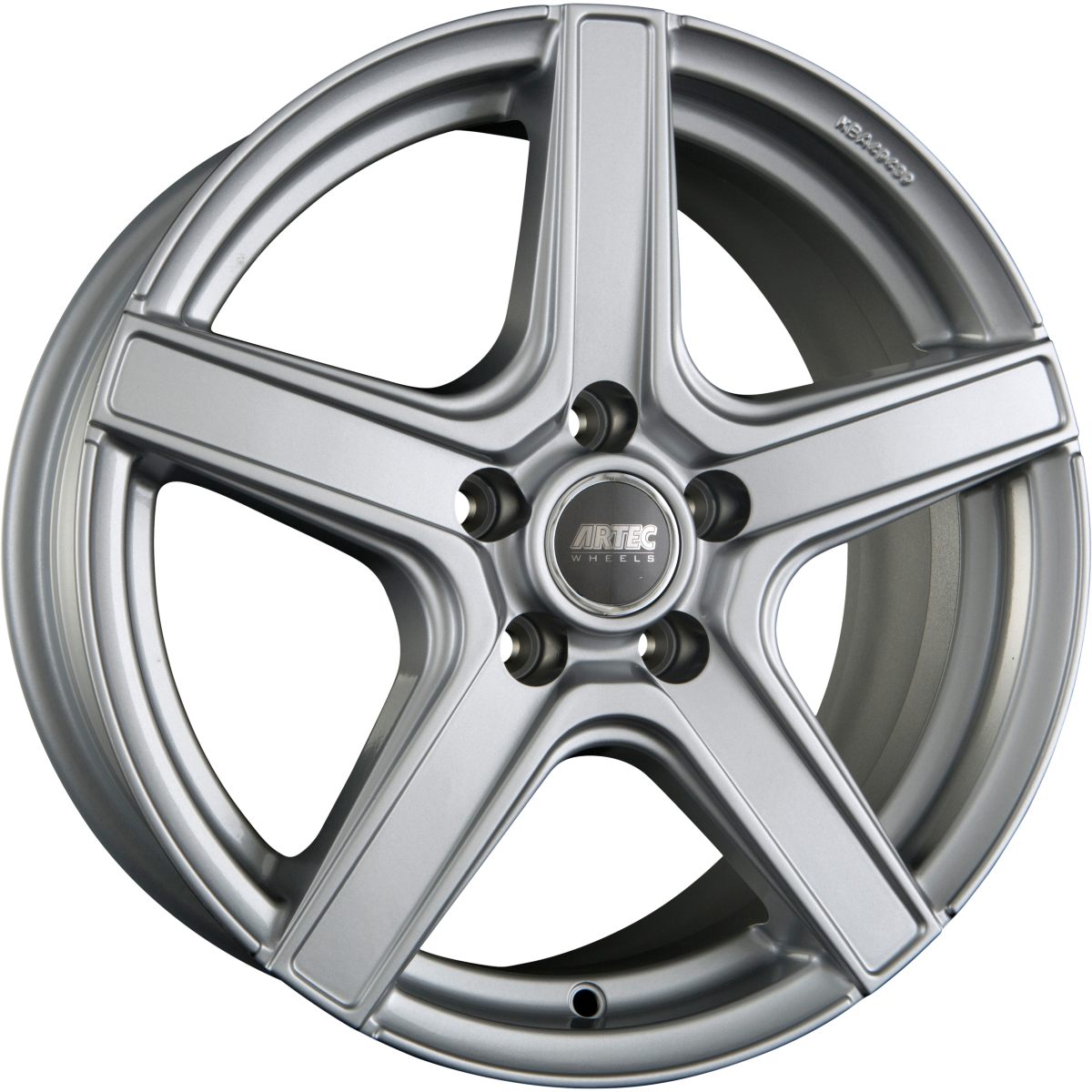 RH Alurad AR4 Sport Silber Alufelge 7.5x17 Zoll ET35 LK 5x105 ML64.1 – Bild 2