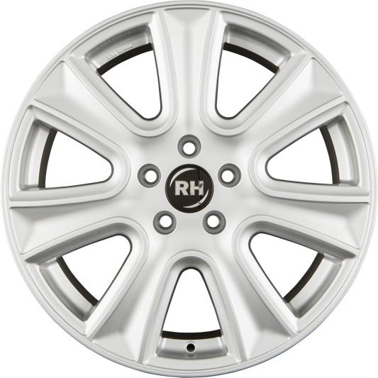 RH Alurad Naj II Sport Silber Alufelge 8x18 Zoll ET35 LK 5x114.3 ML72.6