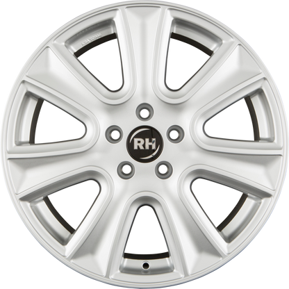 RH Alurad Naj II Sport Silber Alufelge 8x18 Zoll ET35 LK 5x114.3 ML72.6