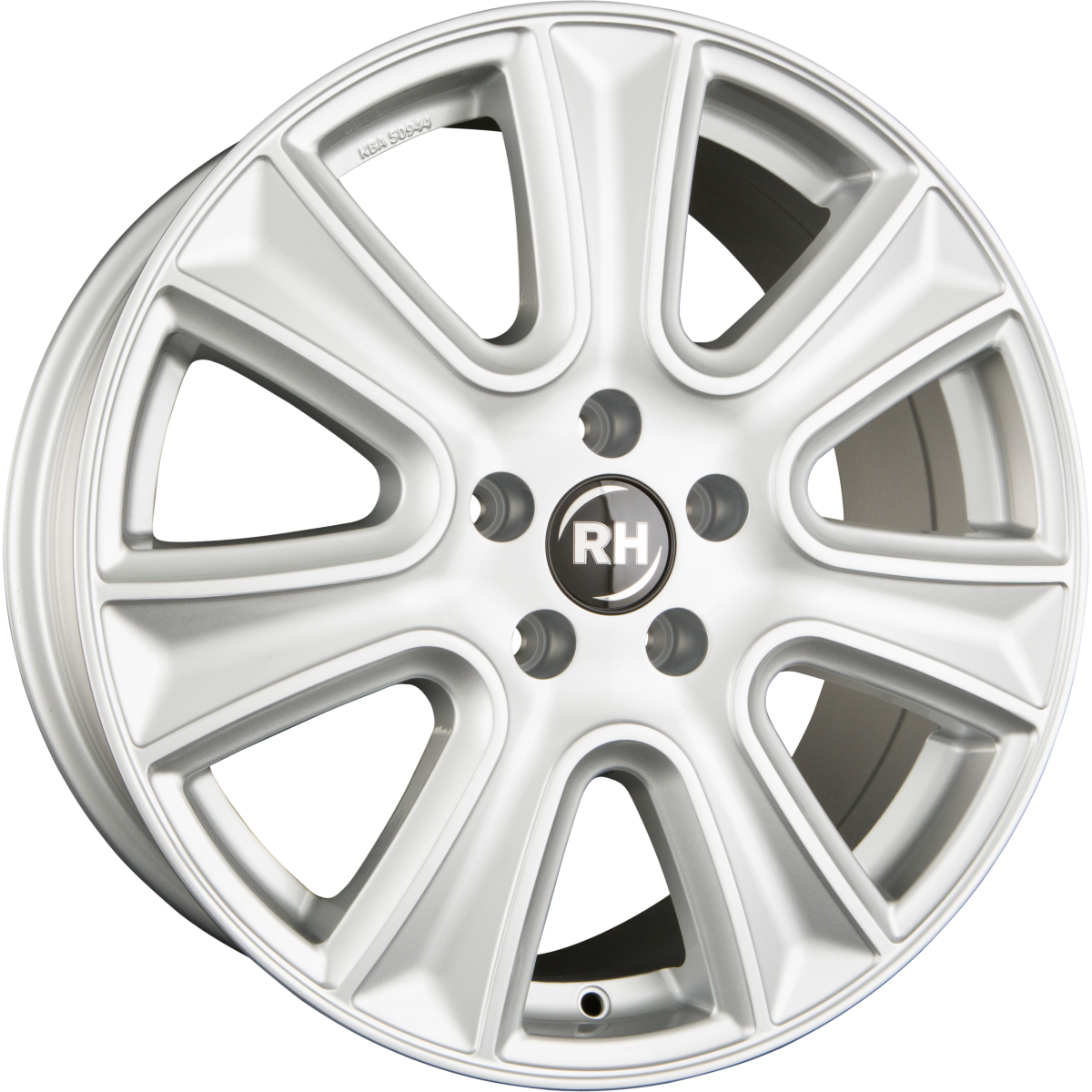 RH Alurad Naj II Sport Silber Alufelge 8x18 Zoll ET35 LK 5x114.3 ML72.6 – Bild 2