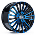 RH Alurad WM Flowforming color polished - blue Alufelge