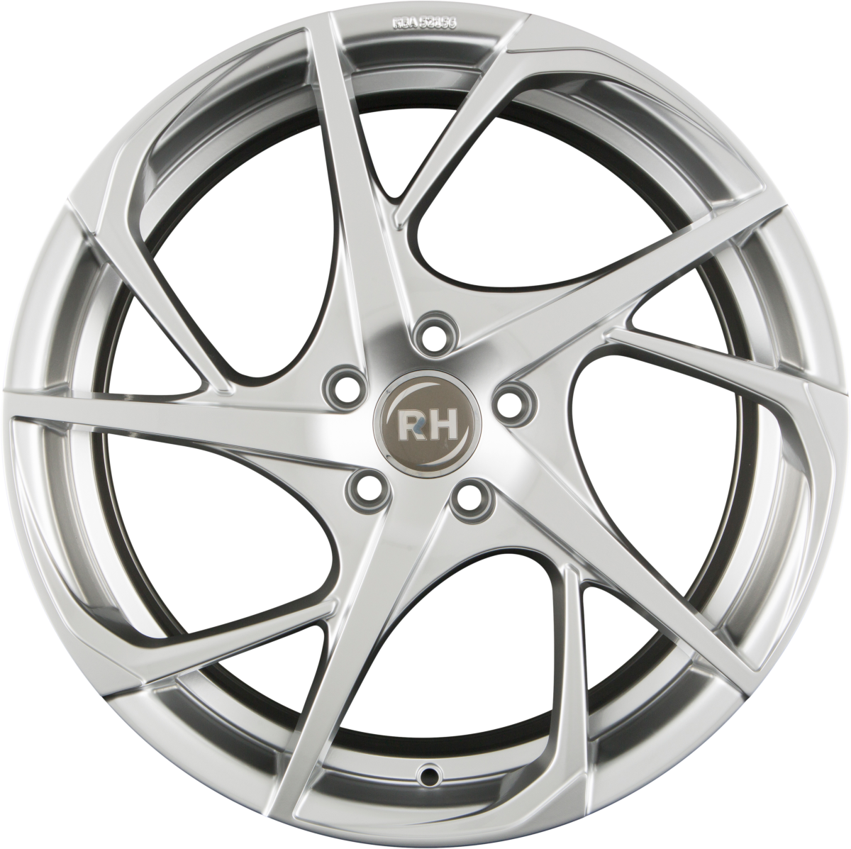 RH Alurad RB12 Hyper Silber Alufelge 8.5x19 Zoll ET45 LK 5x108 ML72.6