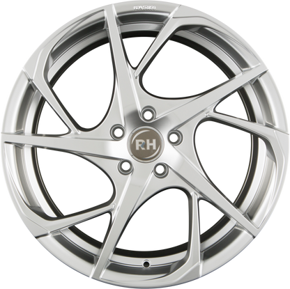 RH Alurad RB12 Hyper Silber Alufelge 8.5x19 Zoll ET45 LK 5x108 ML72.6