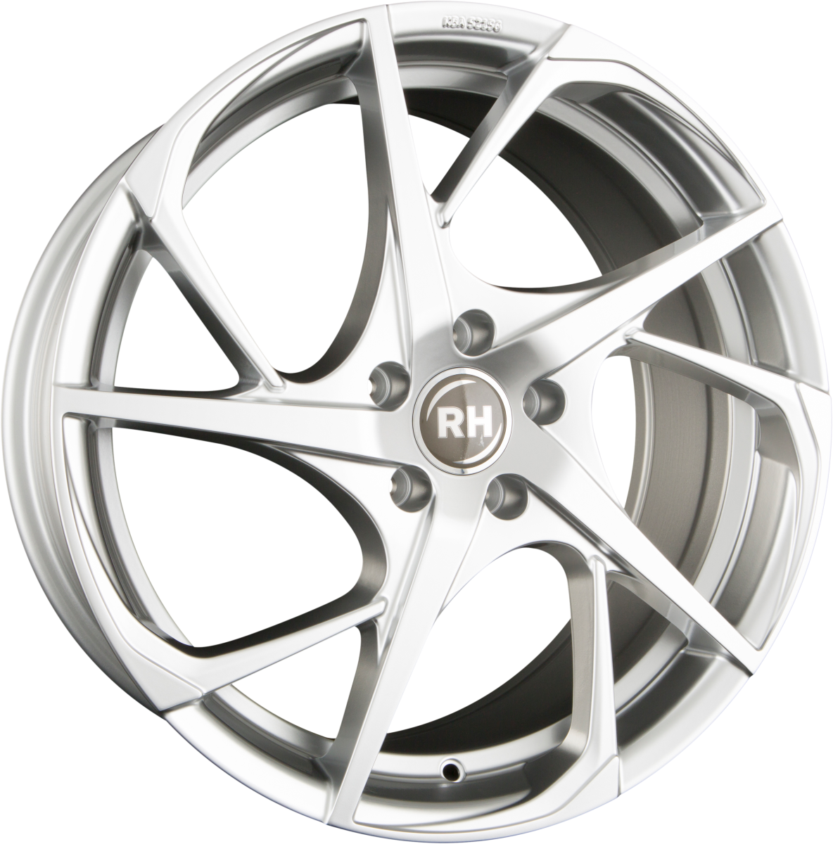 RH Alurad RB12 Hyper Silber Alufelge 8.5x19 Zoll ET45 LK 5x108 ML72.6 – Bild 2