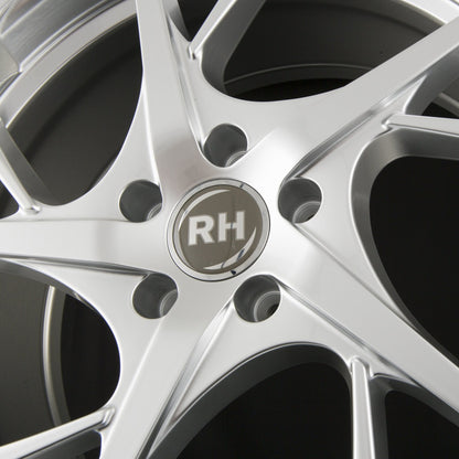 RH Alurad RB12 Hyper Silber Alufelge 8.5x19 Zoll ET45 LK 5x108 ML72.6 – Bild 4