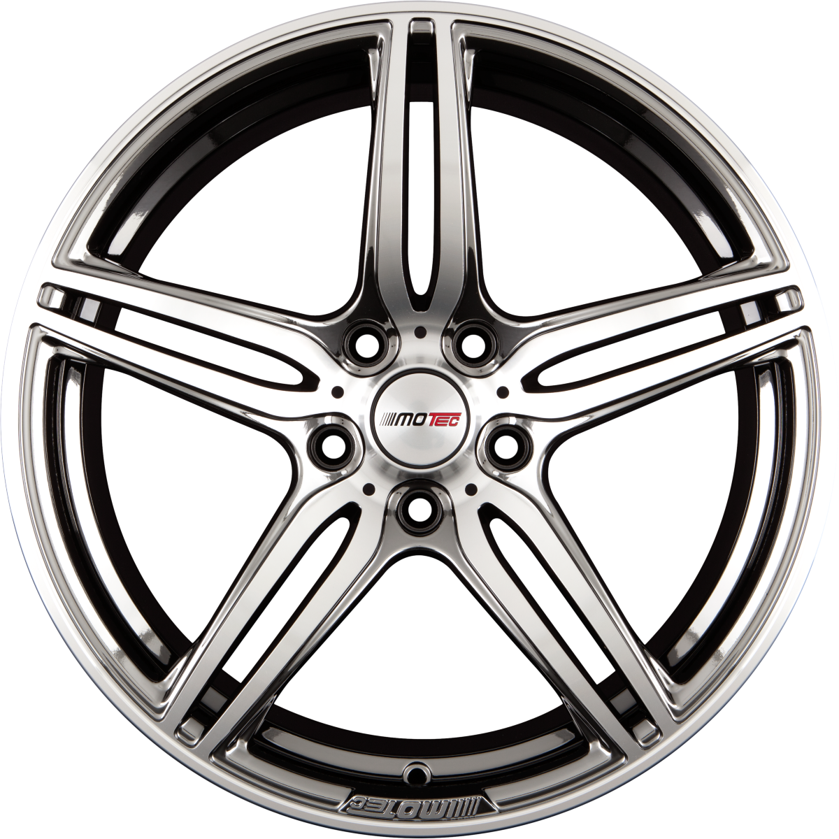 Motec Penta (MCT4) BMC Poliert Alufelge 8.5x19 Zoll ET35 LK 5x120 ML72.6