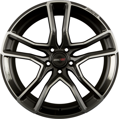 Motec Diamond (MCT8) Gunmetal Poliert Alufelge 8.5x19 Zoll ET45 LK 5x112 ML72.6