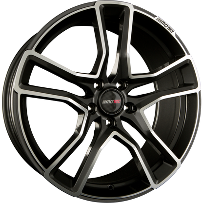 Motec Diamond (MCT8) Gunmetal Poliert Alufelge 8.5x19 Zoll ET45 LK 5x112 ML72.6 – Bild 2