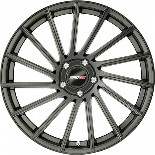 Motec Tornado flat black Alufelge 10x22 Zoll ET45 LK 5x112 ML66.5 – Bild 2
