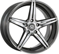 ArtForm AF-301 gunmetal polished Alufelge