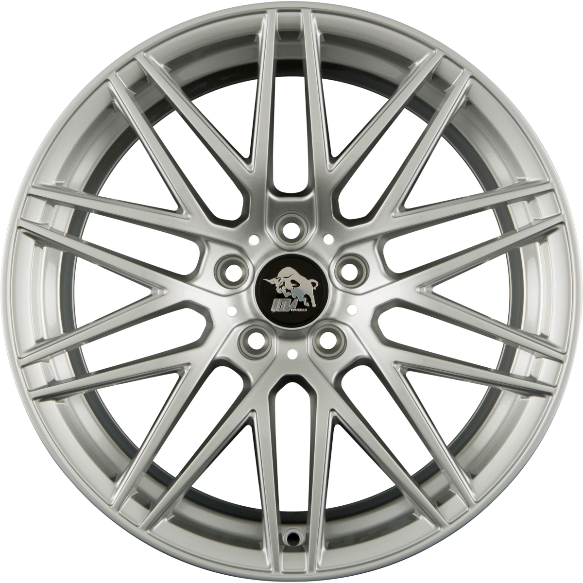 Ultra Wheels UA1-RACE Silver Painted Alufelge 8.5x19 Zoll ET30 LK 5x112 ML66.6