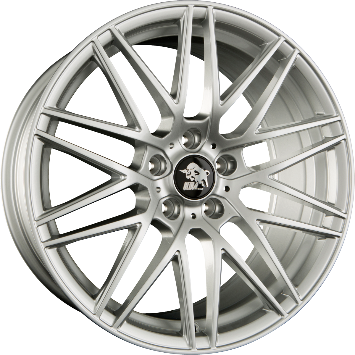 Ultra Wheels UA1-RACE Silver Painted Alufelge 8.5x19 Zoll ET30 LK 5x112 ML66.6 – Bild 2