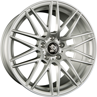 Ultra Wheels UA1-RACE Silver Painted Alufelge 8.5x19 Zoll ET30 LK 5x112 ML66.6 – Bild 2