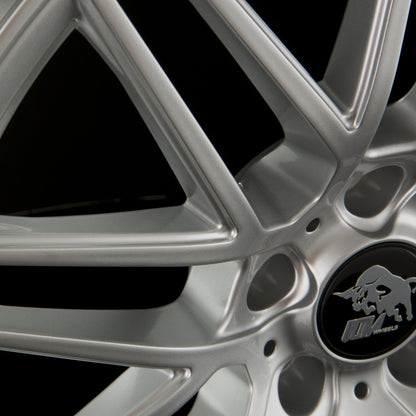 Ultra Wheels UA1-RACE Silver Painted Alufelge 8.5x19 Zoll ET30 LK 5x112 ML66.6 – Bild 3