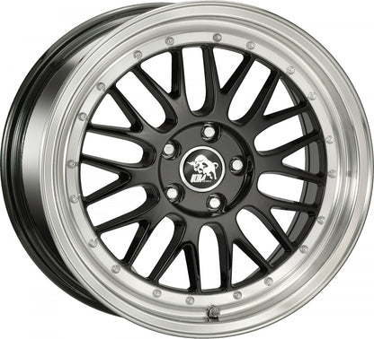 Ultra Wheels UA3 LM black / lip polished Alufelge