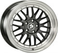 Ultra Wheels UA3 LM black / lip polished Alufelge