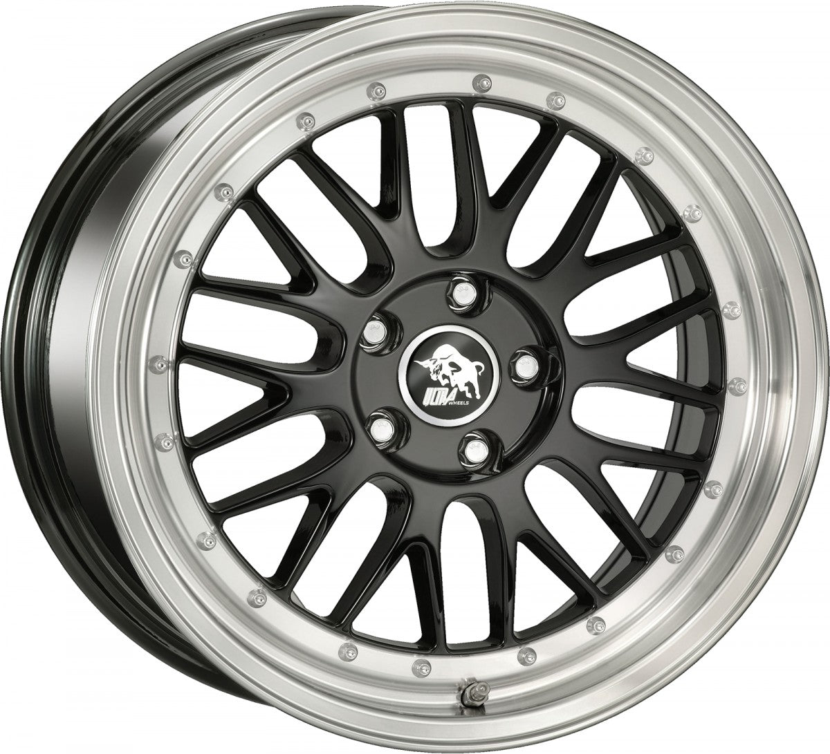 Ultra Wheels UA3 LM black / lip polished Alufelge