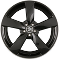 Ultra Wheels UA5-RS Black Rim Polished Alufelge 8.5x19 Zoll ET35 LK 5x112 ML66.6