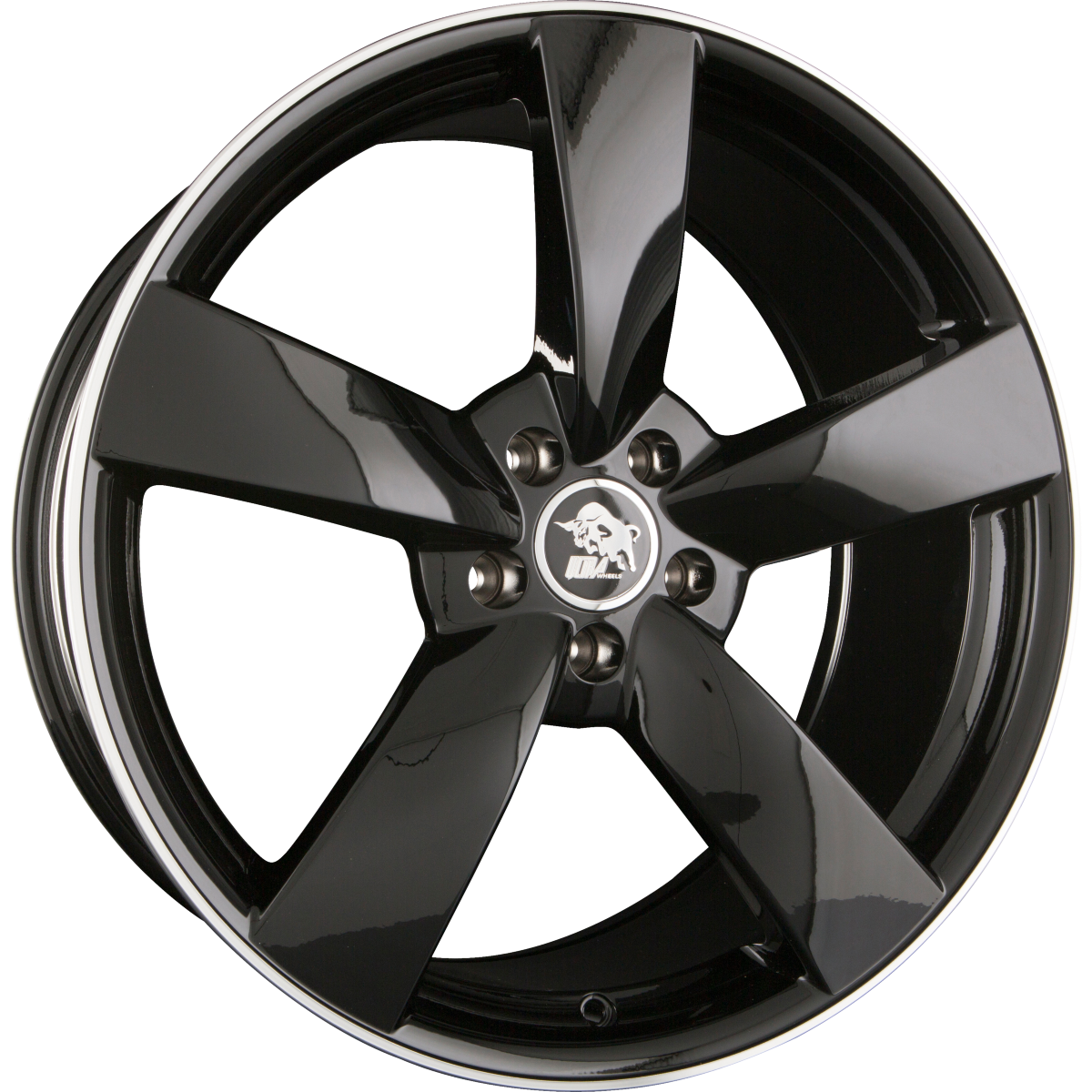 Ultra Wheels UA5-RS Black Rim Polished Alufelge 8.5x19 Zoll ET35 LK 5x112 ML66.6 – Bild 2