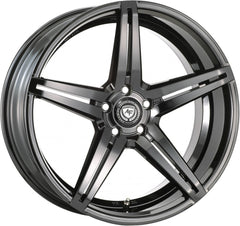 ArtForm AF-301 black painted Alufelge 10x22 Zoll ET45 LK 5x112 ML66.5