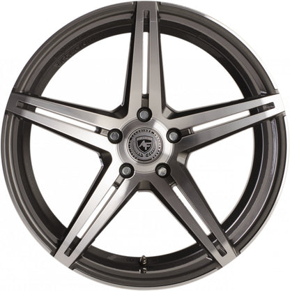 ArtForm AF-301 gunmetal polished Alufelge – Bild 2