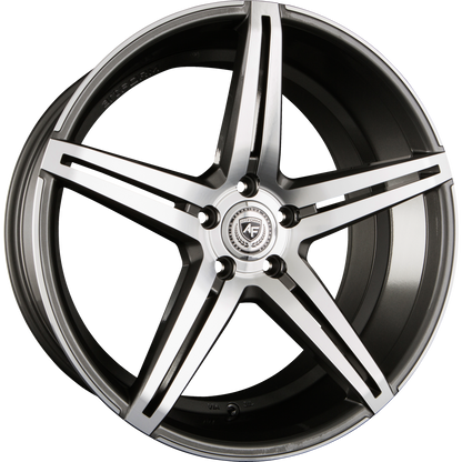 ArtForm AF-301 Gunmetal Polished Alufelge 11x20 Zoll ET30 LK 5x112 ML66.6 – Bild 2