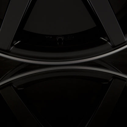 ArtForm AF-302 Flat Black Rim Polished Alufelge 10.5x20 Zoll ET35 LK 5x120 ML72.6 – Bild 3