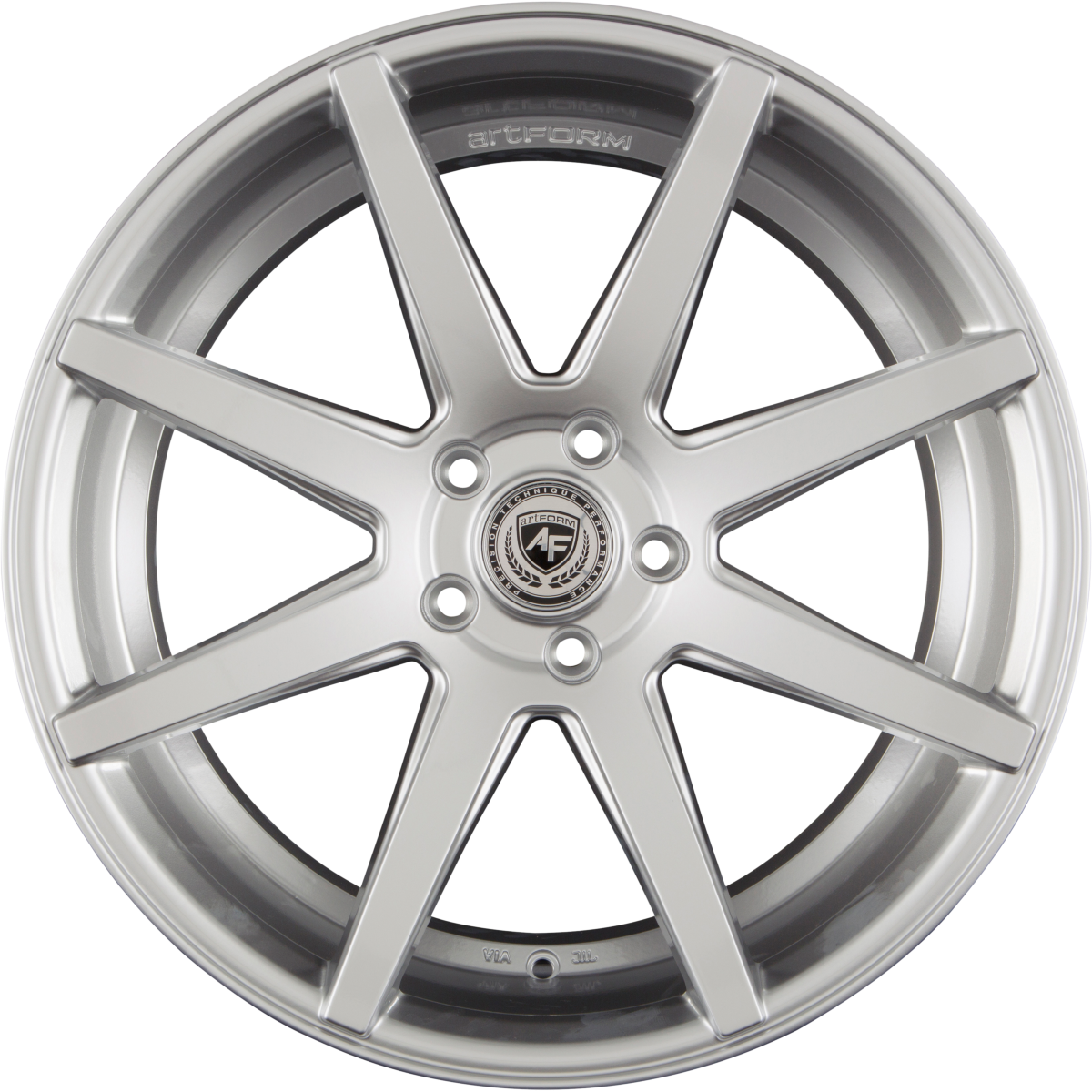 ArtForm AF-302 High Gloss Silver Alufelge 10.5x20 Zoll ET35 LK 5x120 ML72.6