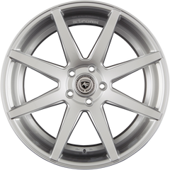 ArtForm AF-302 High Gloss Silver Alufelge 10.5x20 Zoll ET35 LK 5x120 ML72.6