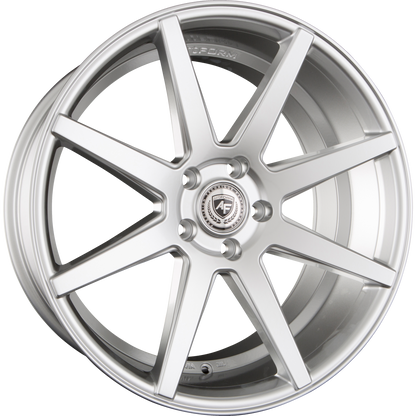 ArtForm AF-302 High Gloss Silver Alufelge 10.5x20 Zoll ET35 LK 5x120 ML72.6 – Bild 2