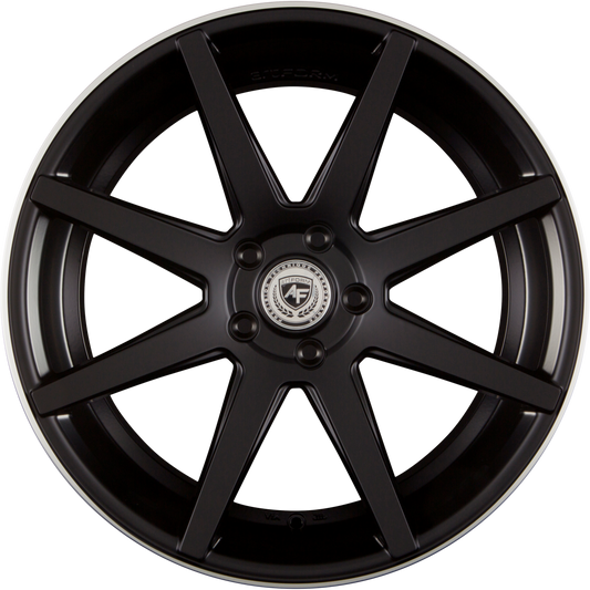 ArtForm AF-302 Flat Black Rim Polished Alufelge 10.5x20 Zoll ET35 LK 5x112 ML66.6