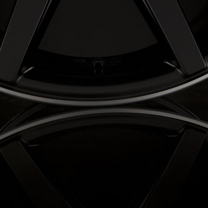 ArtForm AF-302 Flat Black Rim Polished Alufelge 10.5x20 Zoll ET35 LK 5x112 ML66.6 – Bild 3