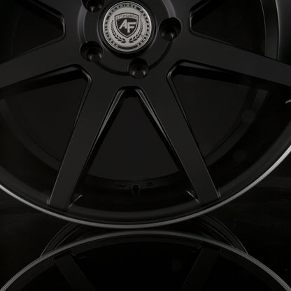 ArtForm AF-302 Flat Black Rim Polished Alufelge 10.5x20 Zoll ET35 LK 5x112 ML66.6 – Bild 4