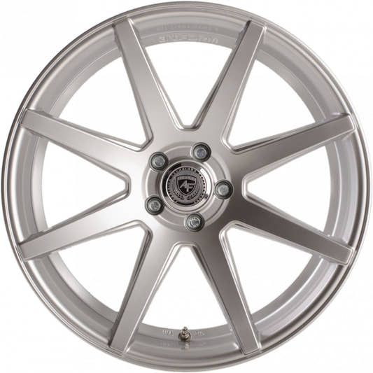 ArtForm AF-302 High Gloss Silver Alufelge 9.5x20 Zoll ET35 LK 5x120 ML72.6 – Bild 2