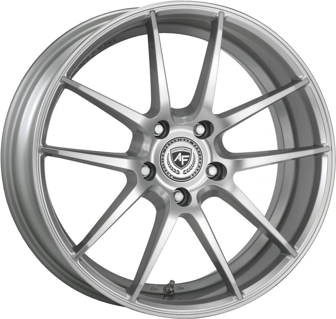 ArtForm AF-303 High Gloss Silver Alufelge 10.5x20 Zoll ET35 LK 5x120 ML72.6