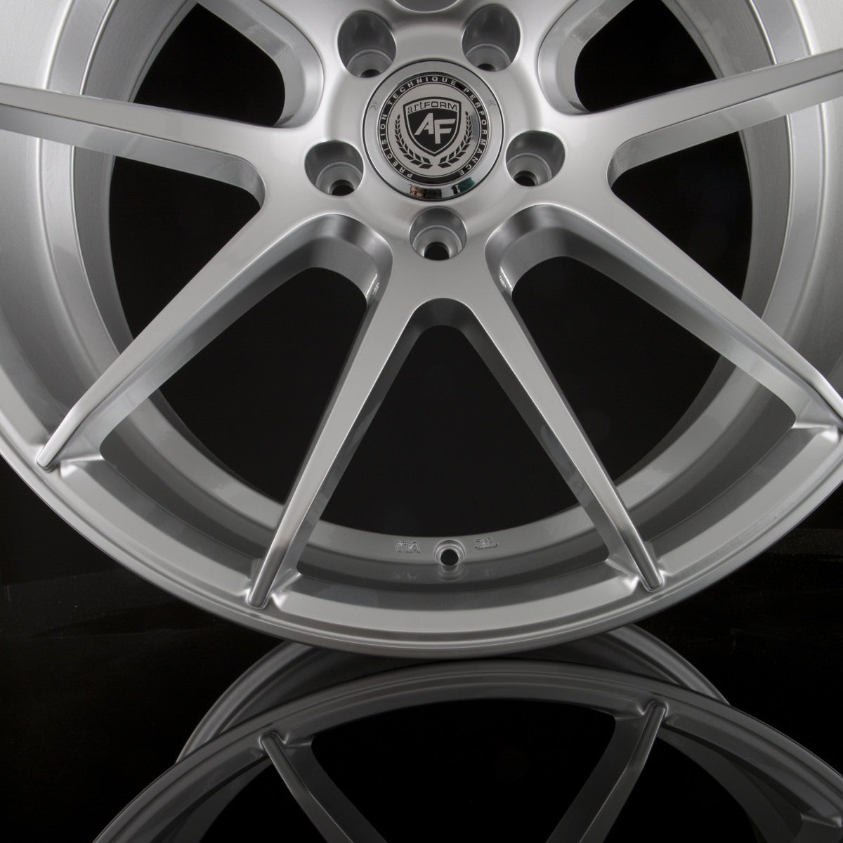 ArtForm AF-303 High Gloss Silver Alufelge 10.5x20 Zoll ET35 LK 5x112 ML66.6 – Bild 5