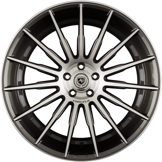 ArtForm AF-401 Gunmetal Polished Alufelge 9x20 Zoll ET34 LK 5x112 ML66.6