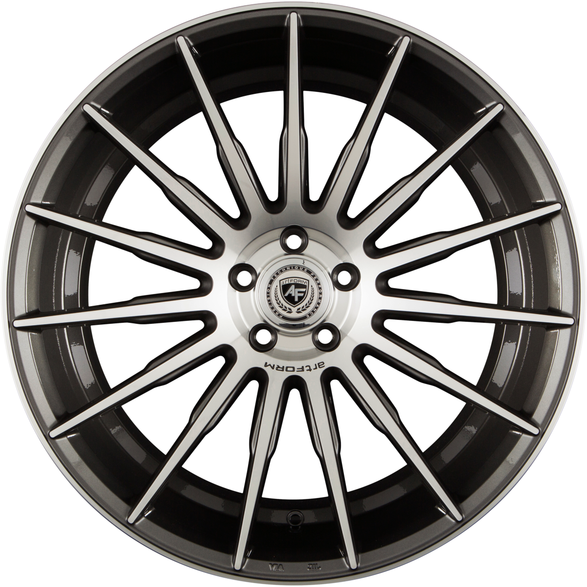 ArtForm AF-401 Gunmetal Polished Alufelge 9x20 Zoll ET34 LK 5x112 ML66.6