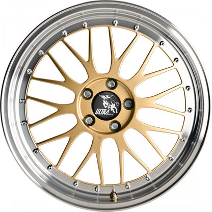 Ultra Wheels UA3 LM gold Alufelge – Bild 2