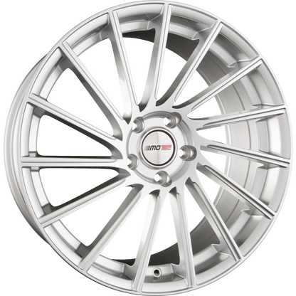 Motec Tornado (MCT9) High Gloss Silver Alufelge 10.5x21 Zoll ET35 LK 5x112 ML66.6 – Bild 2