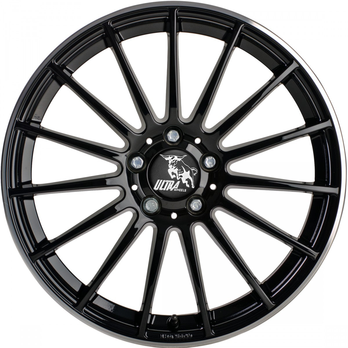 Ultra Wheels UA4 Speed black / rim polished Alufelge – Bild 2