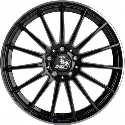 Ultra Wheels UA4 Speed black / rim polished Alufelge – Bild 2