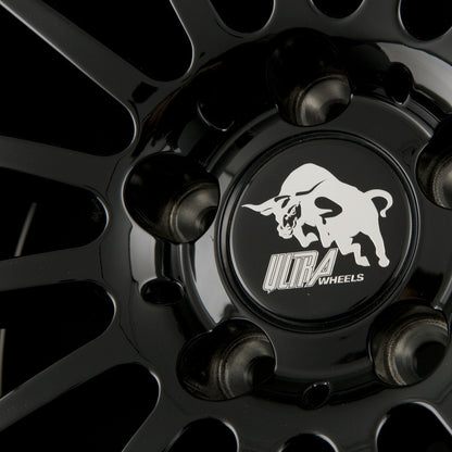 Ultra Wheels UA4-SPEED Black Rim Polished Alufelge 8.5x20 Zoll ET35 LK 5x112 ML66.6 – Bild 4